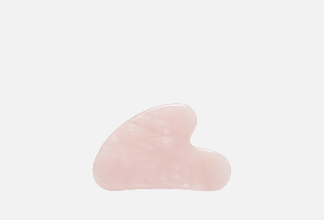 THE MOON CIRCLE Прибор для массажа лица Гуаша из Розового кварца Rose Quartz Guasha