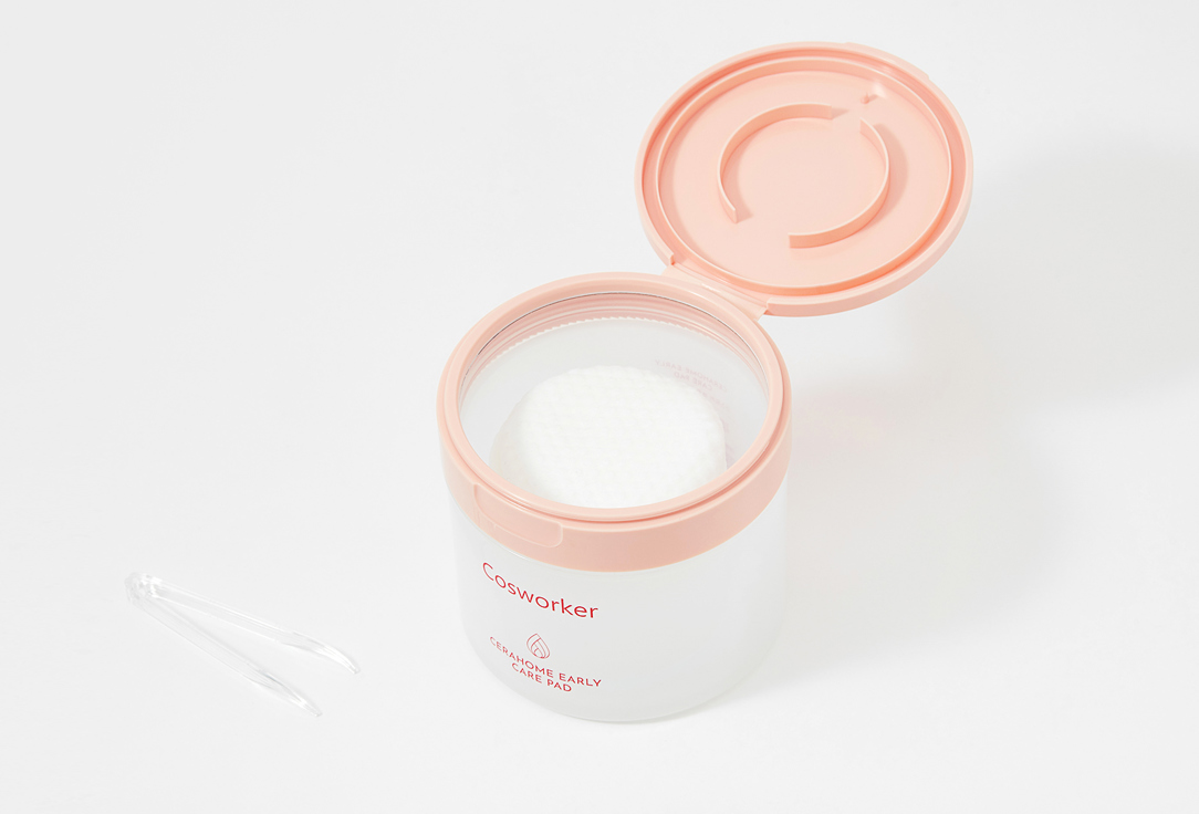 Cosworker Успокаивающие диски для лица Cerahome earlycare pad